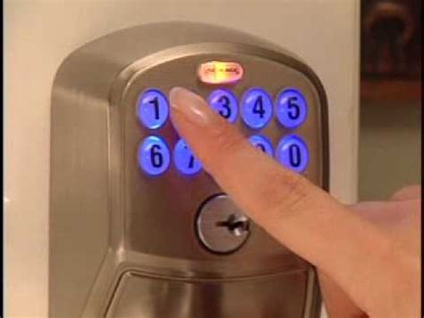 How To Program Your Schlage FE595 Keypad Entry Lock.